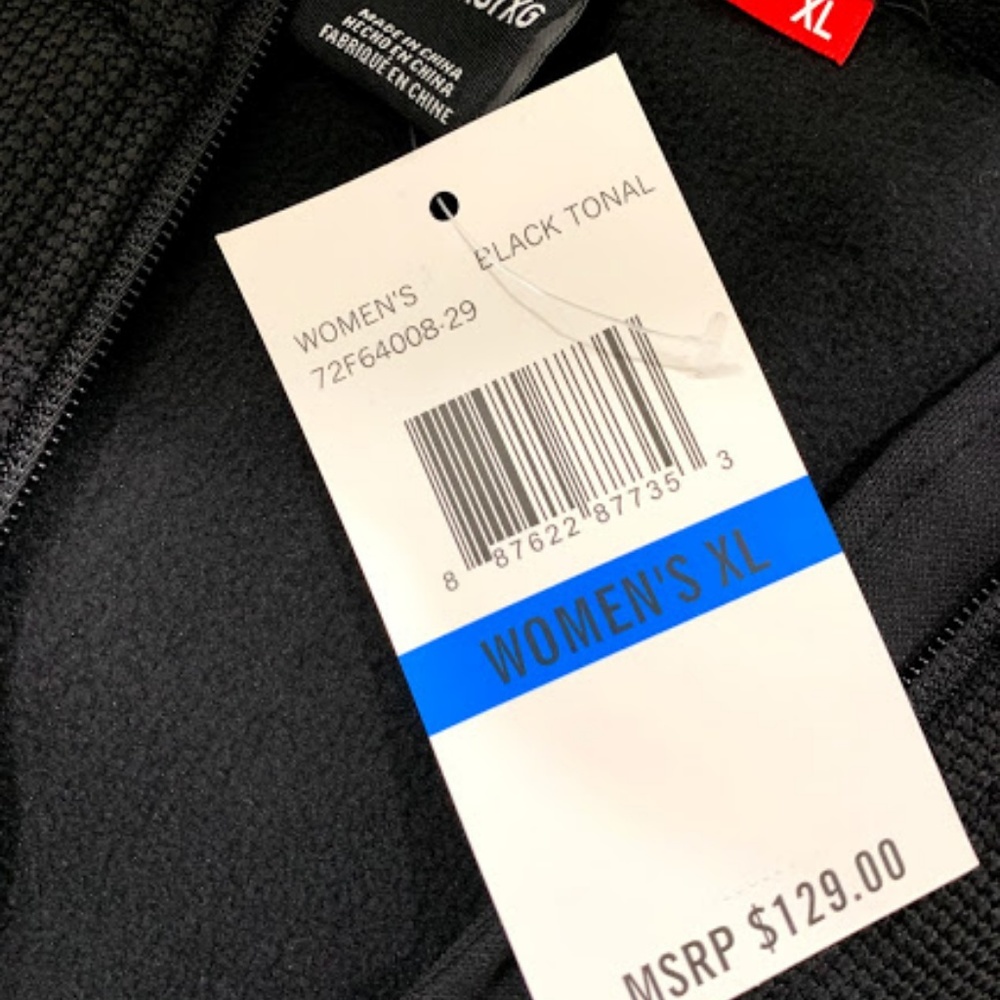 Spyder Women's Black Tonal Stryke Jacket - Picture 8 of 8